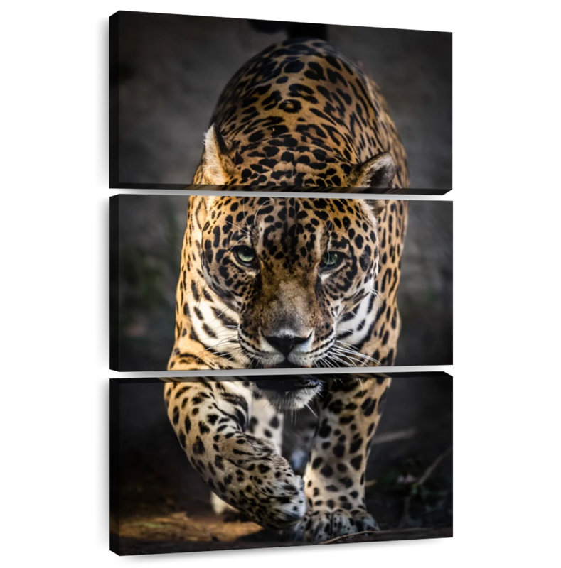 Brampt Strutting Jaguar, 45" H x 28" W