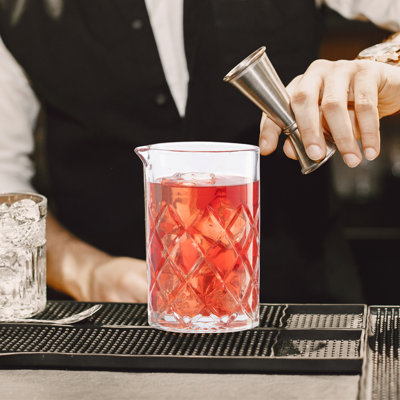 Cocktail Mixing Glass & Strainer Set