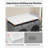 Washer Dryer Countertop, 54 x 27.5 in Wooden Washer and Dryer Topper with Edge & 2 Hooks, Water-Resistant Laundry Machine Topper for Laundry Closet Pantry Counter Organization and Storage, White-124786723