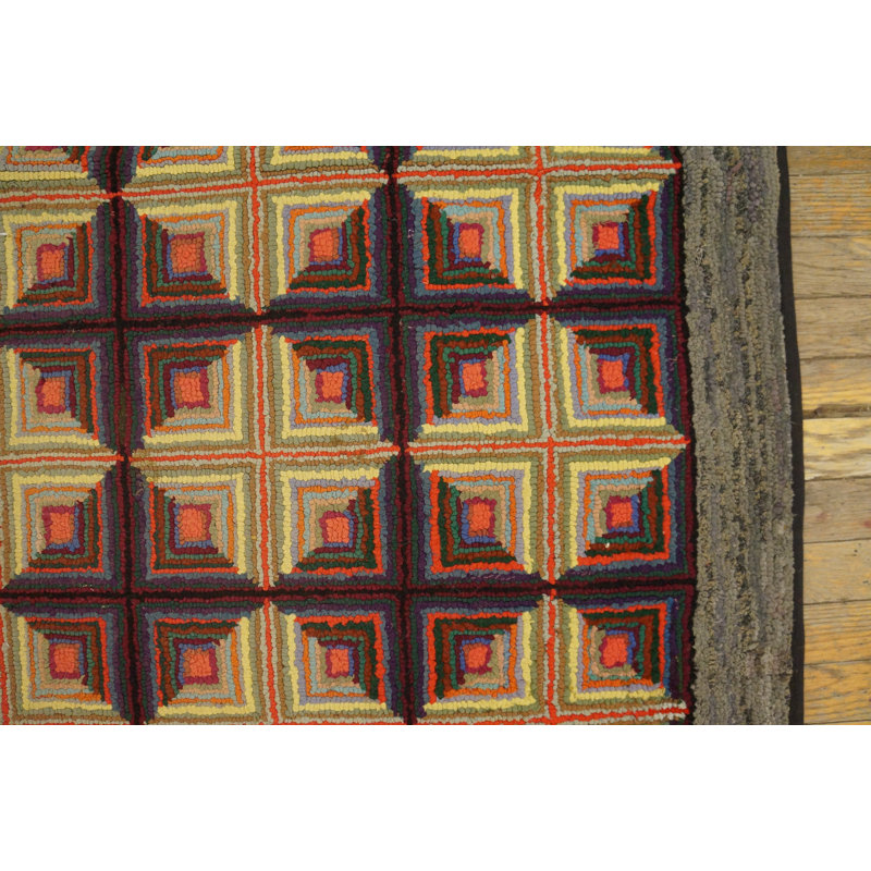 Tapis crocheté One-of-a-Kind American