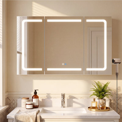 W H Medicine Cabinet Mirror