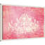 Reproduction d'art sur toile encadrée "Pink Chandelier" par Graffi * Tee Studios-109469716