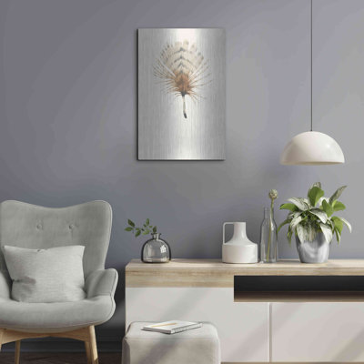 Luxe Metal Art 'Feather 6' By Incado, Metal Wall A " Feather 6 " by Incado