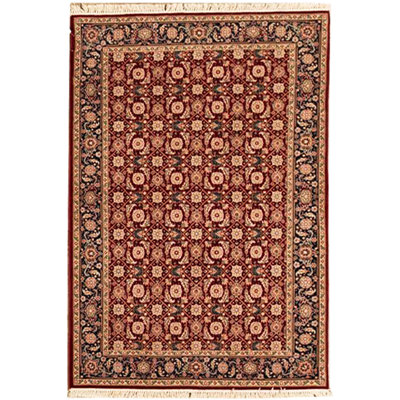 Jahan Wool Oriental Area Rug in Red