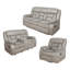 Ensemble de salon inclinable en similicuir 3 pièces Ipswich-87213336