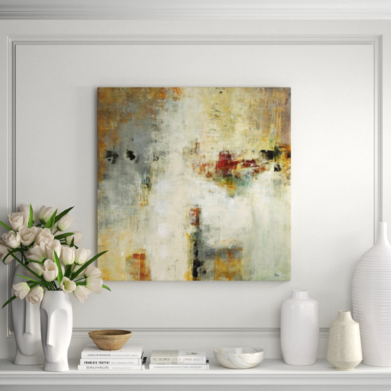 Connectivity Print, 40" H x 40" W x 1.5" D, Knife Gel