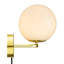Steel Flush Mounted Sconce