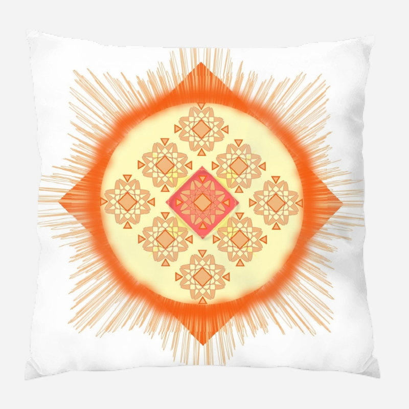 Floral Microsuede Reversible Throw Pillow