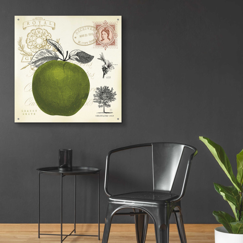 " Apple Notes " Print, 36" H x 36" W x 0.2" D