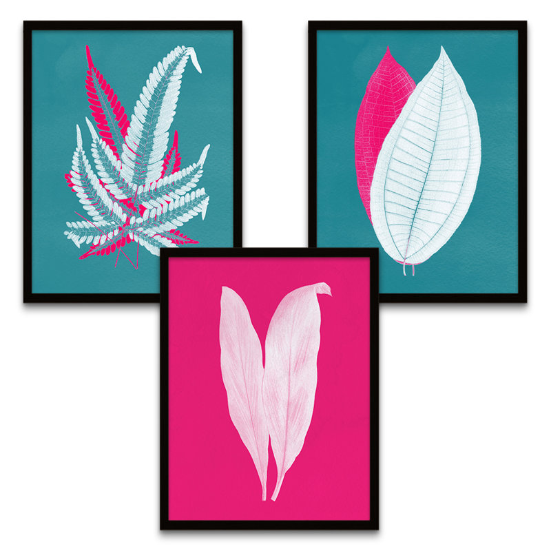 Botanics Leaves Ferns - 3 Piece Print Set