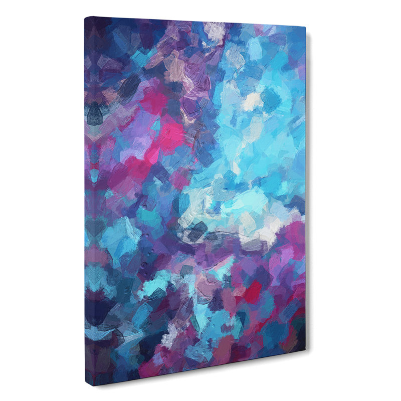 Speak The Truth Abstract - Wrapped Canvas, 76cm H x 50cm W x 3cm D