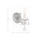 Lampe murale bougie 1 lumières Milan-20211040-20211041