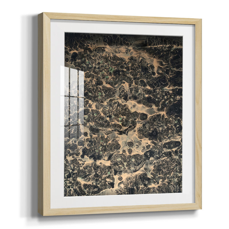 Bay Walk II - Single Picture Frame Print, Yes, Natrual Framed