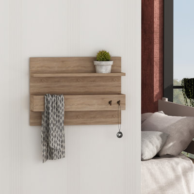 Sumas Wall 2 - Hook Wall Mounted Coat Rack