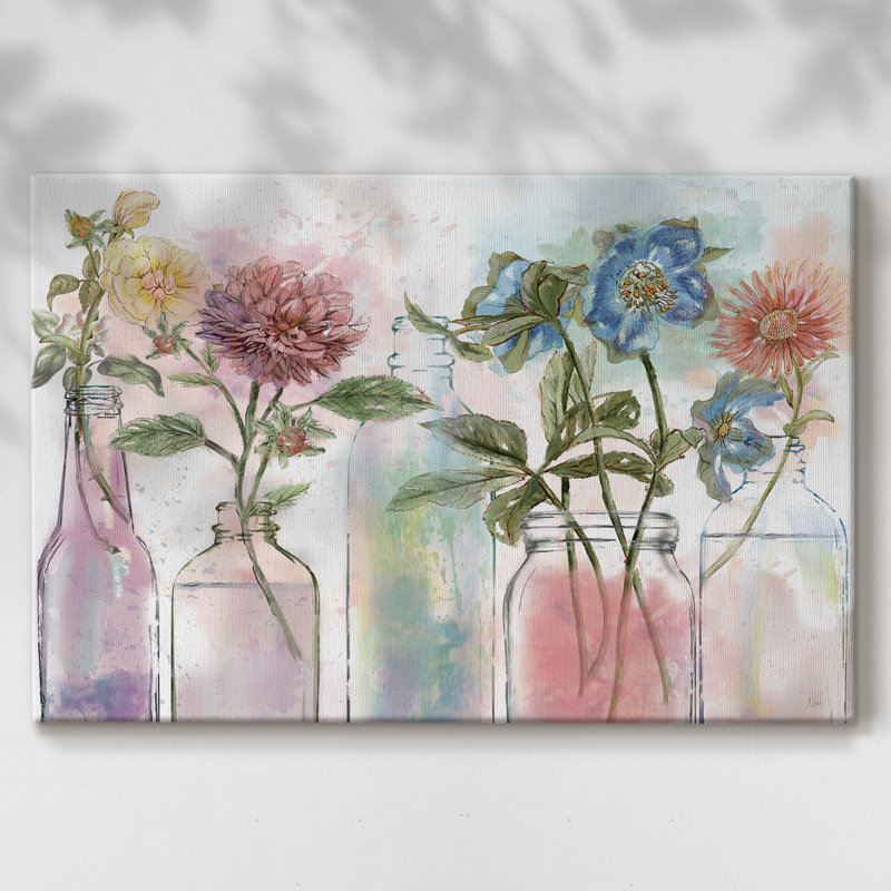 Collection de bouteilles Vintage - Cavas enveloppés de galerie, 18 x 27