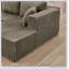 Canapé modulaire en U, compressible et peu encombrant, style minimaliste moderne pour le salon et la chambre à coucher, canapé-lit convertible