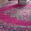 Tapis à motif oriental fuchsia rose Abbate-1303868954