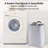 Corduroy Laundry Basket 55L-114884642