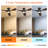 Jacara 52" Flush Mount Ceiling Fan with LED Light & Remote (set of 2)-843229354