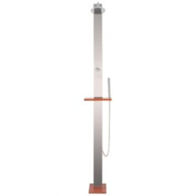 210 cm H Steel Outdoor Shower