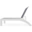 Chaise longue sans accoudoirs empilable en polymère Dune-98940401-98940419