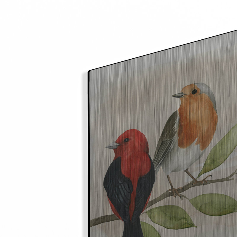 «Treetop Gathering II» par Grace Popp, H 12 po x l 24 po