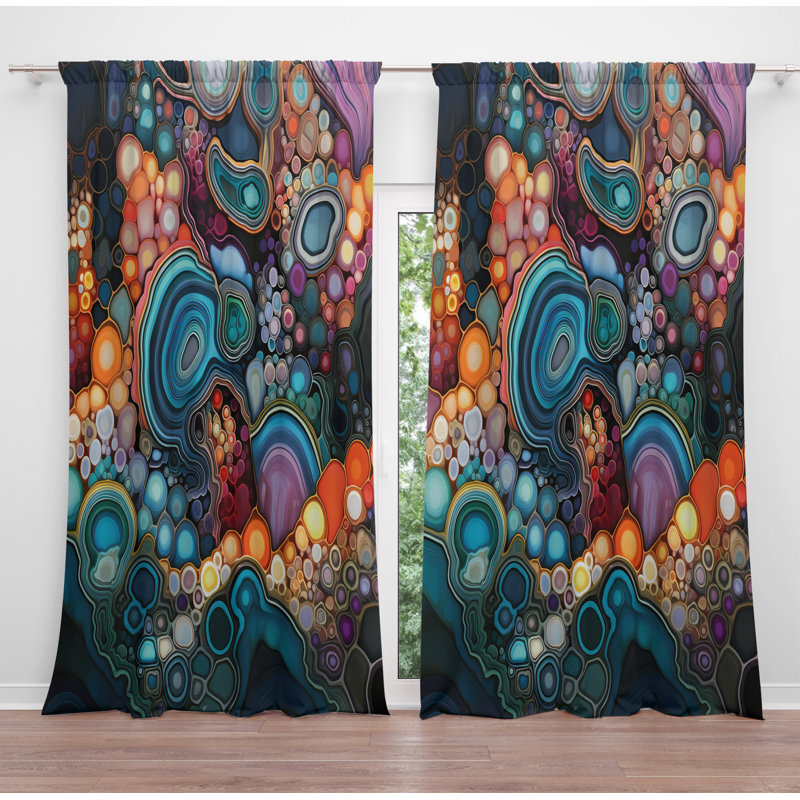 Room Darkening Curtain Pair, 40" W x 61" L