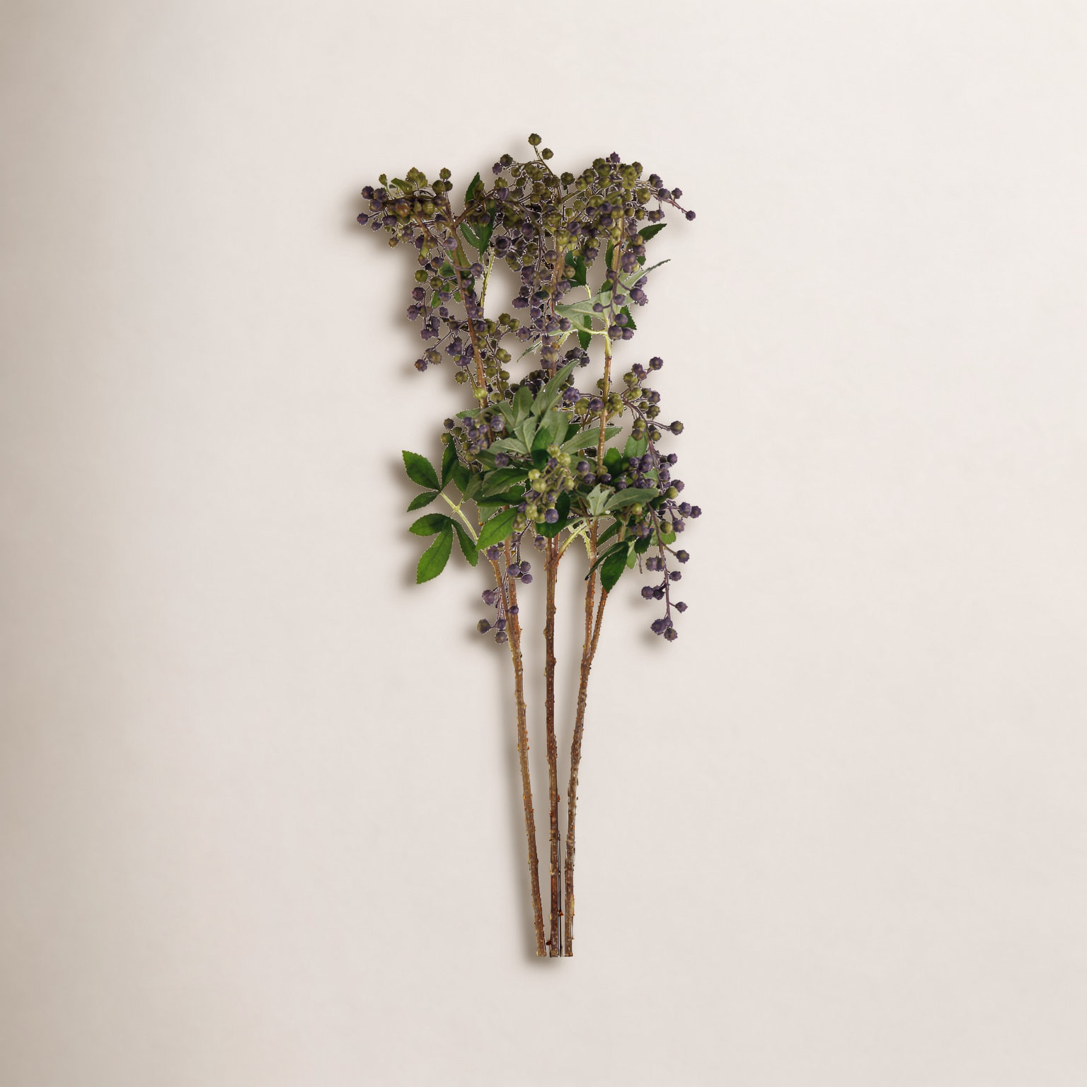 Berry Floral Stems, Violet