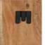 60cm W Solid Wood Bedside Table-176420241