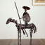 Don Quixote Recycled Metal Auto Parts Art Statue