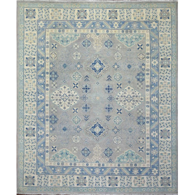 Transitional Hand Knotted Wool Oriental Area Rug