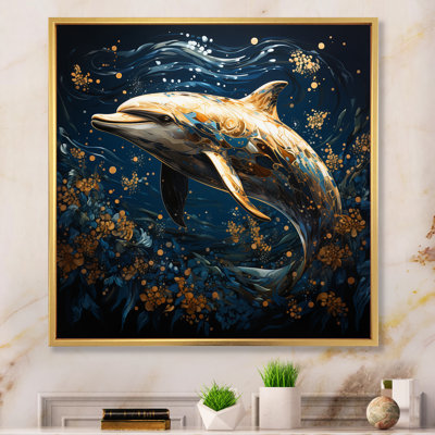 Robersonville Dolphin Serene Swim II - Imprimé