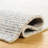 Ebony Hand Tufted Wool; Cotton; Recycled P.E.T Striped Indoor Rug-931225590