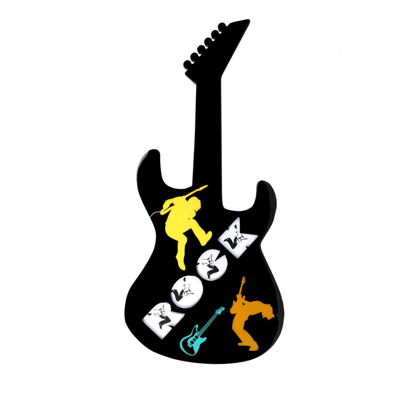 Cadre photo de guitare à bande rock Kellner