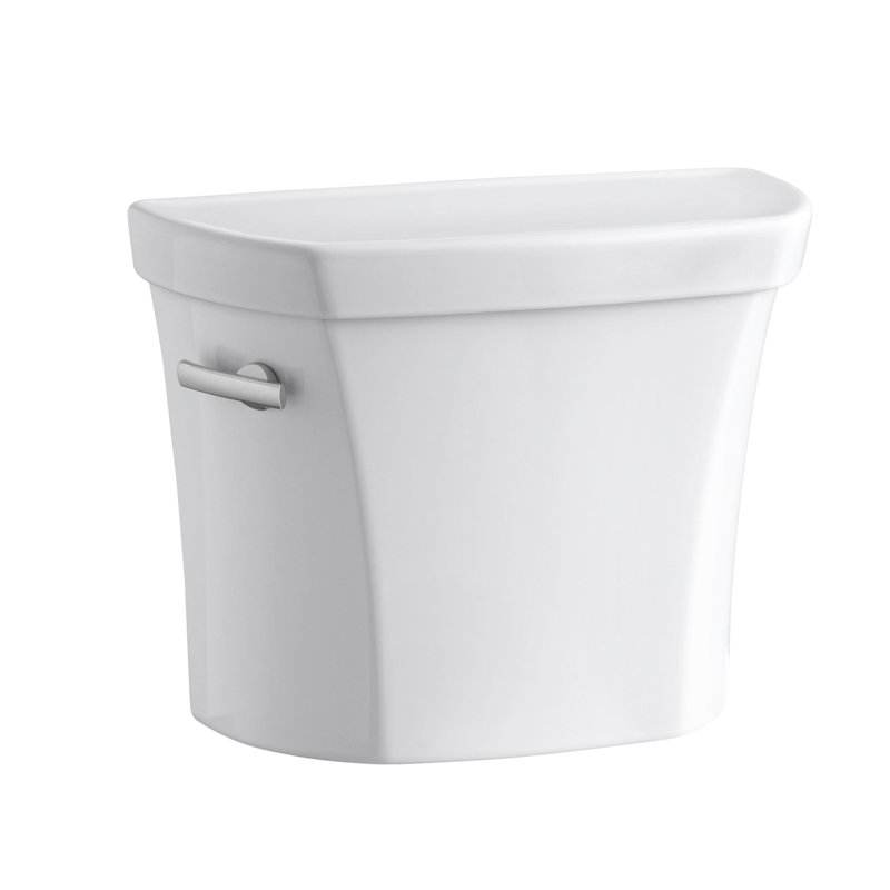 Cuve 1,6 gpf avec serrures de réservoir wellworth, Blanc