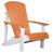 Orange / blanc