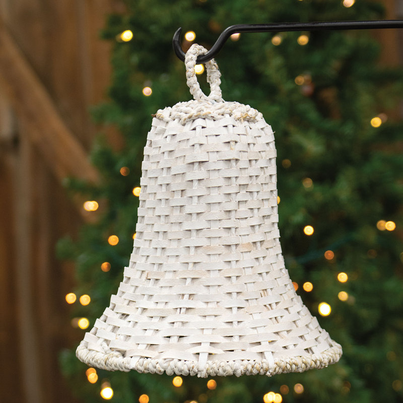White Basketweave Bell