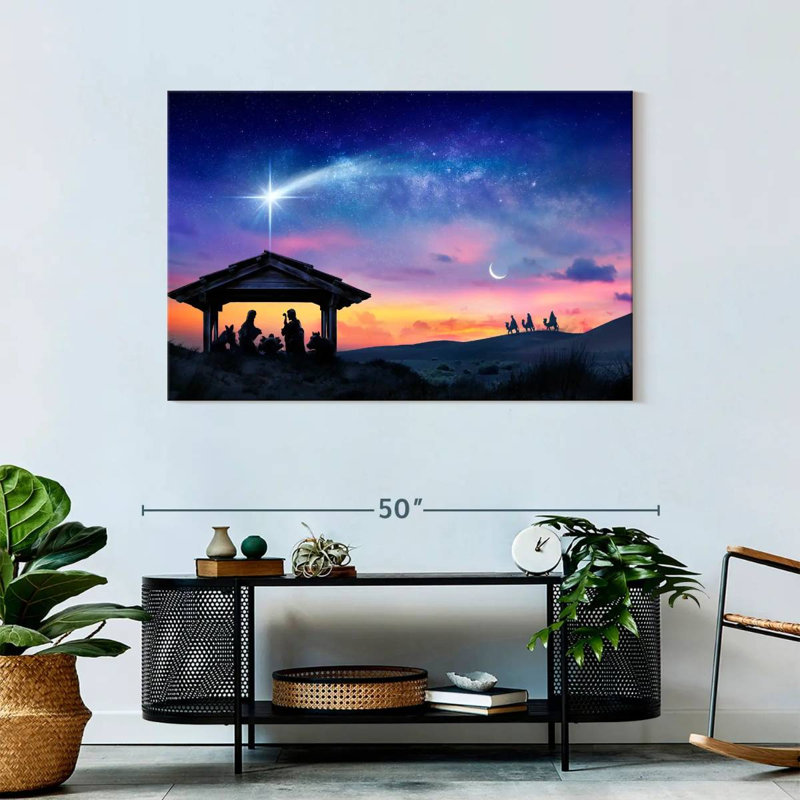 Adella Christmas Star, 30" H x 45" W