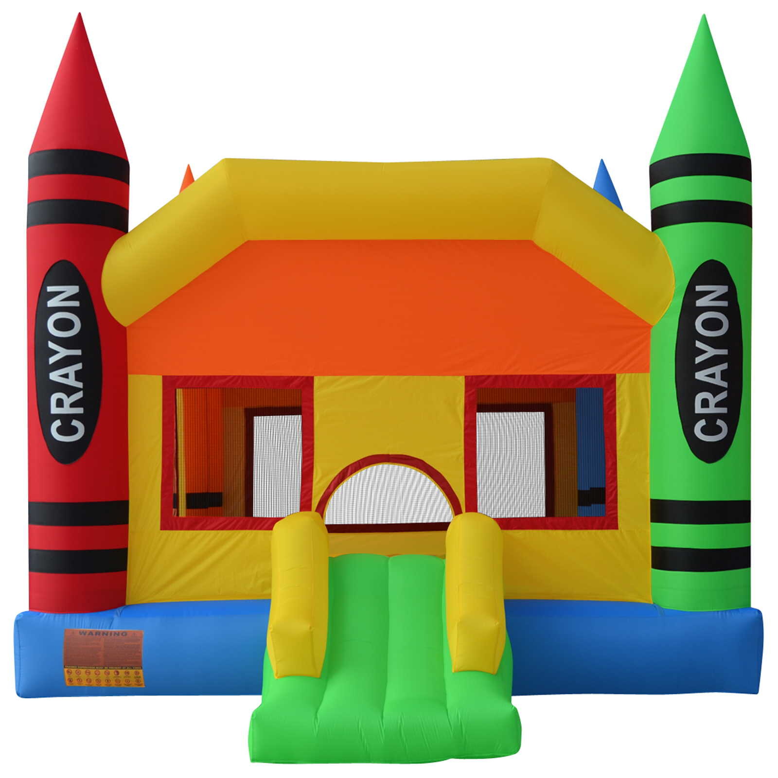 cloud-9-13-x-16-residential-crayon-bounce-house-reviews-wayfair