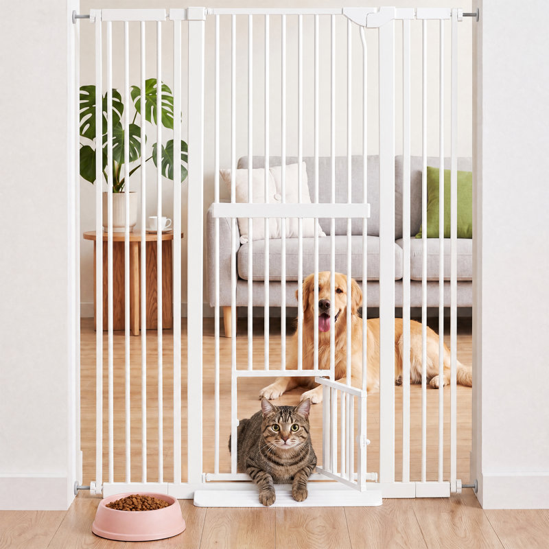 Stainless Steel Pressure Mounted Pet Gate