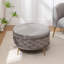 Repose-pieds rond avec rangement Cristen-567905233