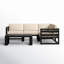 Avion 5 Piece Sectional Set - Black-1426329045-1414265629