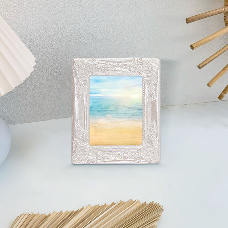 Rack Mini House Photo Frame, Blanc