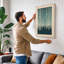 Quiet Birch Forest Scandinavian - Wrapped Canvas-874510489-874510481