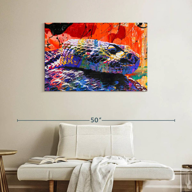 Brampt Western Diamondback, 26" H x 39" W