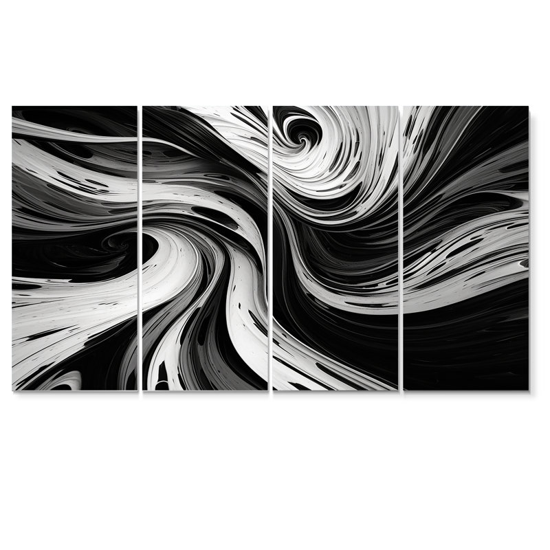 Cyla - Spirale 4 pièces, H 28 po x l 48 po