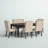 Adler 6 - Piece Dining Set