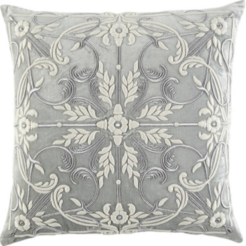 Square Pillow Cover & Insert, Aqua