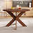 Round Dining Table Modern Farmhouse Kitchen Table