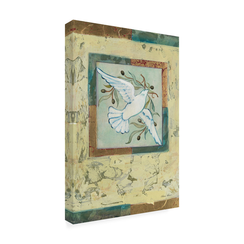 Art mural sur toile «Horn Cheri Blum Holiday French Horn», H 19 po x l 12 po